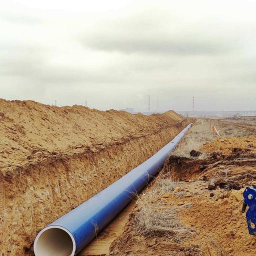 Полиэтиленовые водопроводные трубы SDR 26 ПЭ 100, PN 6,3, DN1000, 38,2 мм фото 3