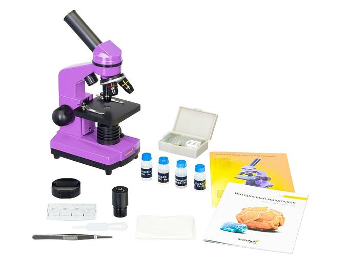 Levenhuk Rainbow 2L Amethyst Microscope\Amethyst фото 2