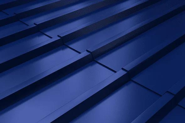 Профлист С8 с глянцевым покрытием RAL 5005 (сигнально-синий) фото 1