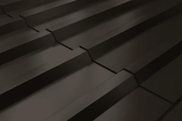 Профлист С8 с глянцевым покрытием RAL 7024 (серый графит) фото 1