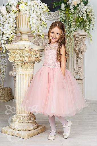 Қыздарға арналған «Her Baby» көйлегі талғампаз, түтін раушан, 116 фото 1