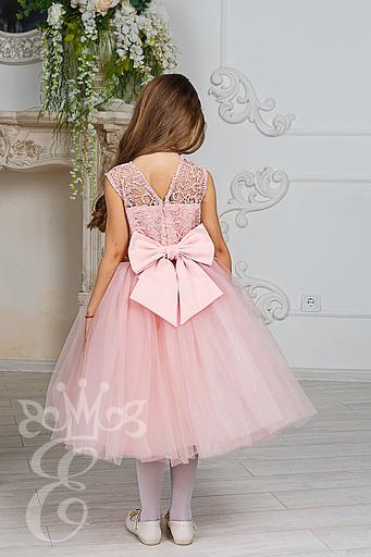 Қыздарға арналған «Her Baby» көйлегі талғампаз, түтін раушан, 116 фото 3