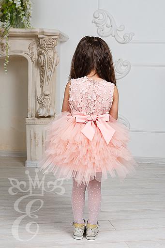 Dress “Her Baby” for girls, elegant, pink, 86 фото 3