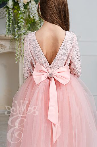 女孩连衣裙“Her Baby”,优雅,粉色,98 фото 2