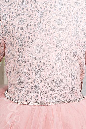女孩连衣裙“Her Baby”,优雅,粉色,98 фото 4