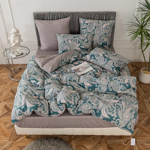 Комплект постельного белья Люкс Сатин 100% хлопок A320, опт фото 1