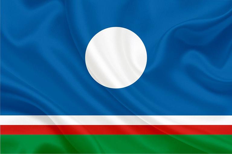 Flag of the Republic of Sakha (Yakutia) фото 1