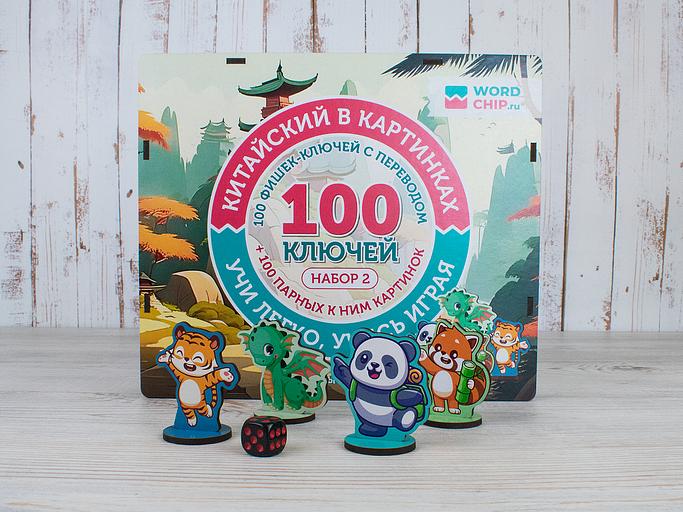 Игра «Китайский в картинках. 100 ключей» Набор №2 опт фото 1