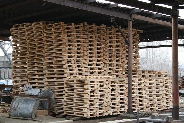 Деревянные паллеты 1200х1000х140 мм ОПТ фото 1