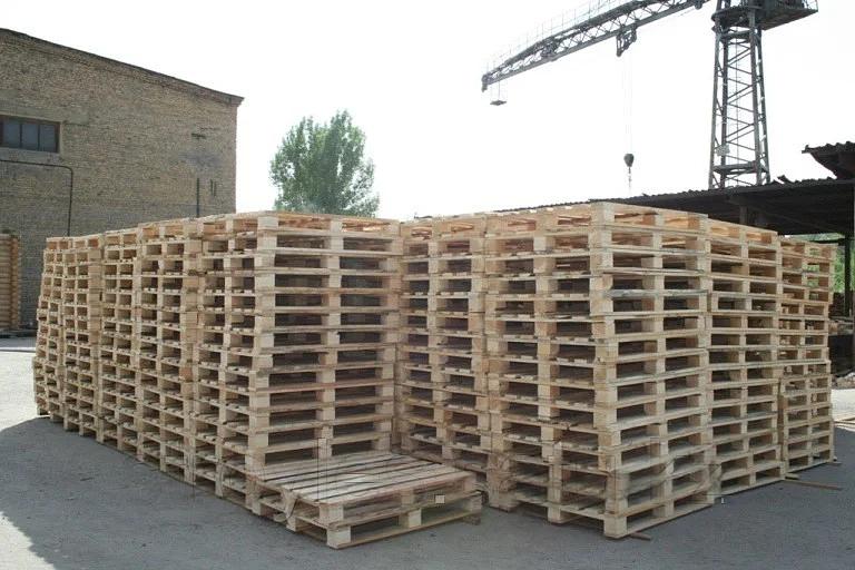 Деревянные паллеты 1200х1000х140 мм ОПТ фото 2