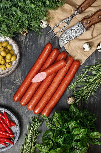 Сосиски Ферма Полоусова «Южные» 340 г ОПТ фото 2