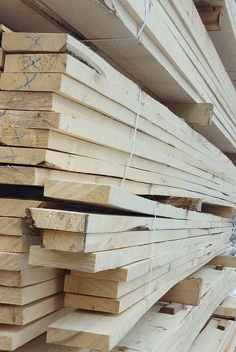 Доска тополь 40х100х6000 мм, опт фото 1