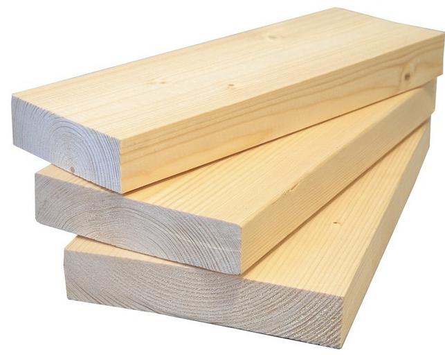 Доска хвойная 40х100х6000 мм 2 сорт, опт фото 1