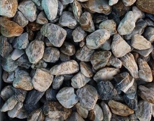 Мрамор галтованный медовый 40-300 мм ОПТ фото 1