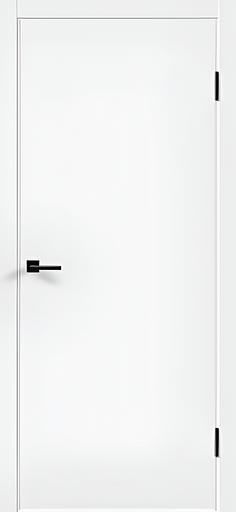 Межкомнатная дверь эмаль глухое без притвора, белый 800х2000 мм фото 1