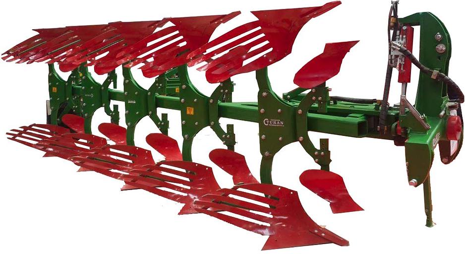 Оборотный плуг 5+1 Turan Devir фото 1