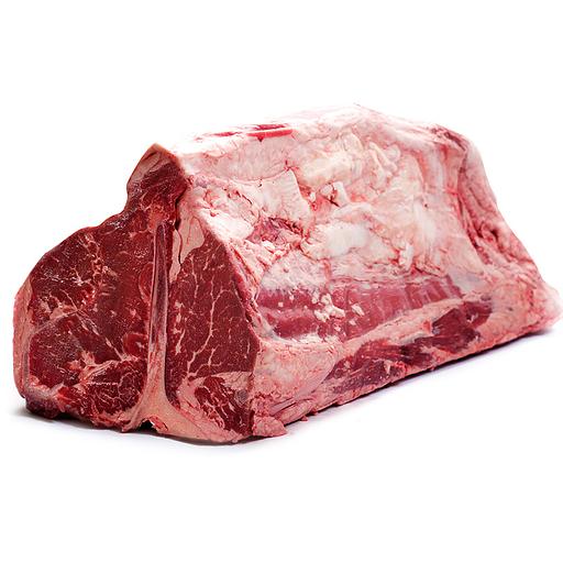 Шортлойн говядины Rosso «Choice» тонкий край на кости с вырезкой ОПТ фото 1