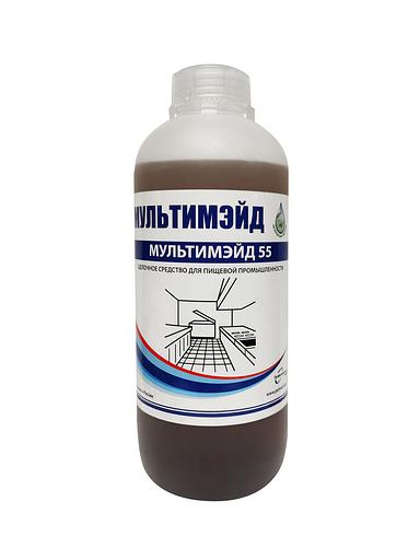 Щелочное моющее средство от жировых загрязнений для пищевой промышленности Мультимэйд ®55, 1 л, опт фото 1