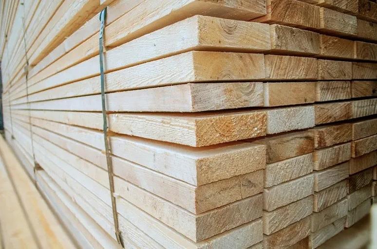 Доски хвойных пород дерева 50х250х4000 мм фото 2