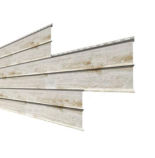 Стальной сайдинг L-узкий, покрытие под дерево матовое 0,5 мм ОПТ фото 1