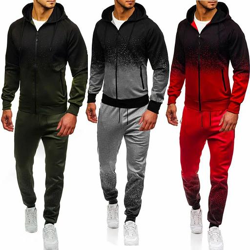 Мужские спортивные костюмы, размерная сетка M-XXXL фото 2