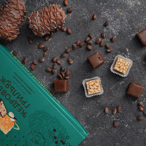 Конфеты Кедровый грильяж, 180 гр, опт фото 2