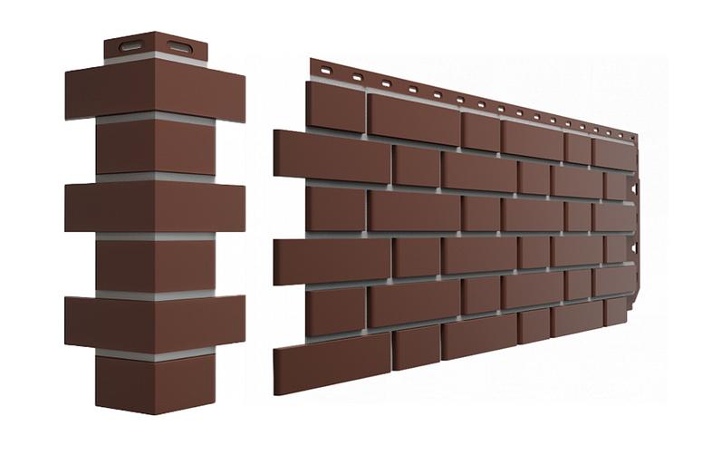 Фасадная панель Döcke «Flemish» цвет коричневый ОПТ фото 1