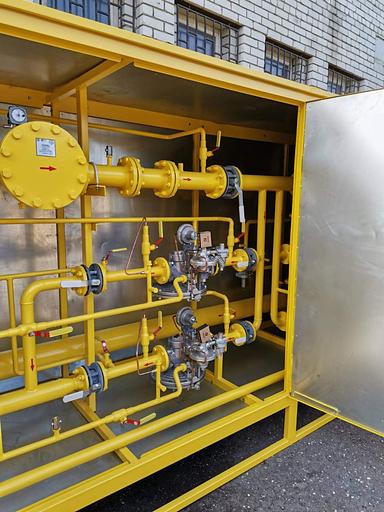 Газорегуляторные пункты шкафные с узлом учета ГРПШ-13-2ВУ1 фото 1