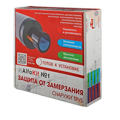 Комплект саморегулирующегося кабеля AlfaKit №1 16-2-6 ОПТ фото 1