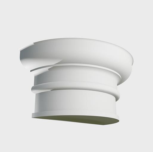 Декор из пенополистирола «Капитель круглая К-07-ККР» ОПТ фото 1