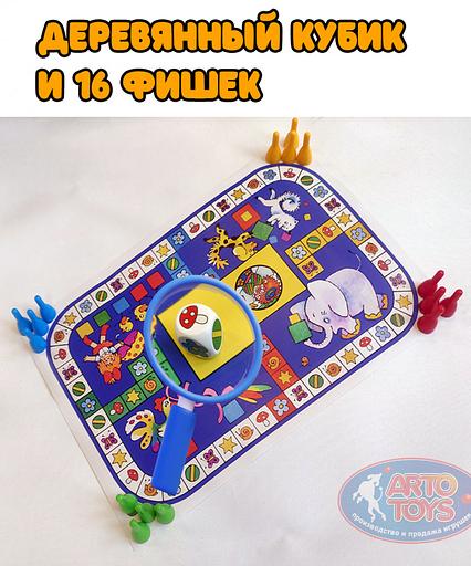 Настольная игра «Пёстрый кубик» ОПТ фото 2