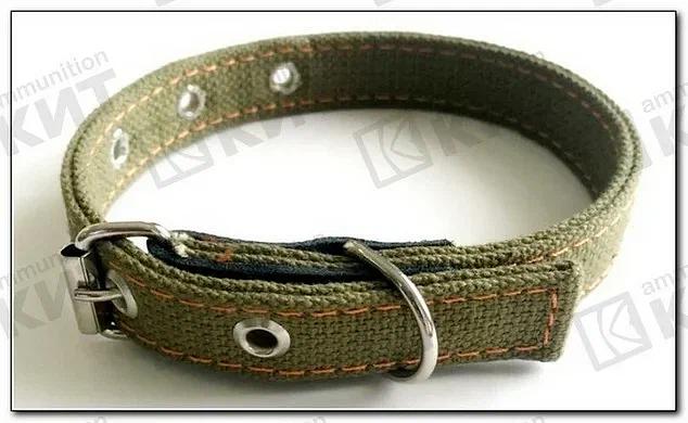 Ошейник №20 Брезентовый, двухслойный ОПТ фото 1