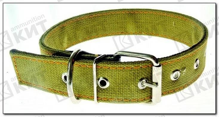 Ошейник №26 Брезентовый, двухслойный ОПТ фото 1