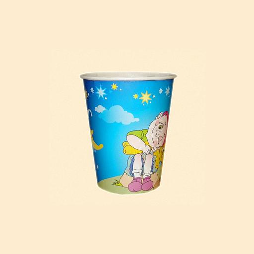 Стакан одноразовый Рубин 250 мл однослойный на заказ фото 1