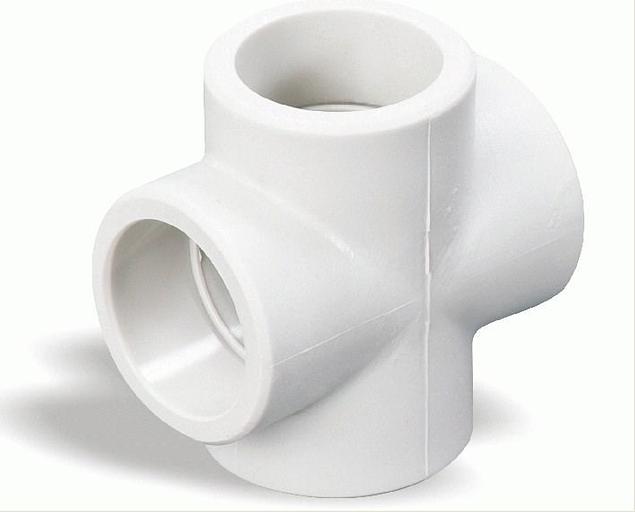 Соединительная крестовина Восток 20 ПП белая ОПТ фото 1