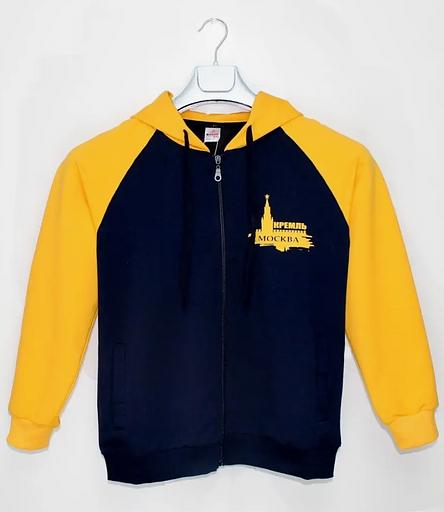 Толстовка с капюшоном на молнии 74794356 ОПТ фото 1