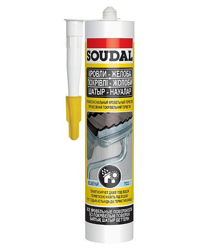 Профессиональный кровельный герметик Soudal 280 мл ОПТ фото 1