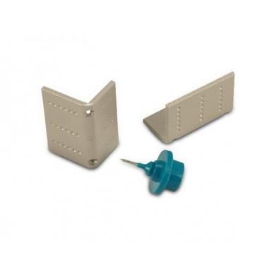 Замок электромеханический угловой Promix-SM101.00.3 с датчиками серебро ОПТ фото 6