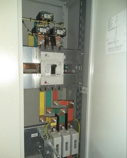 Главный распределительный щит для бизнес-центра ГРЩ 1Х500 фото 2