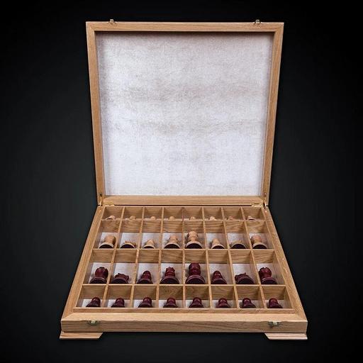 Шахматы KADUN классические на тёмной доске ОПТ фото 3