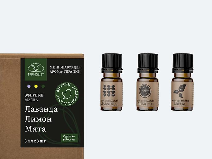 Набор эфирных масел для арома терапии и спа «Springlist» Лето, опт фото 1