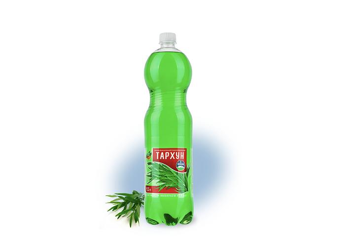 Безалкогольный напиток «Тархун» газированный, 1,5 л, опт фото 1