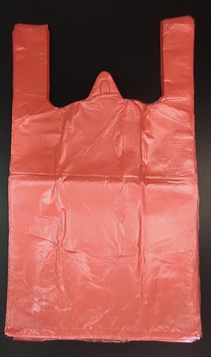 Пакет-майка 25/6х45 см 10 мкр красный 1х100 (5000), опт фото 1