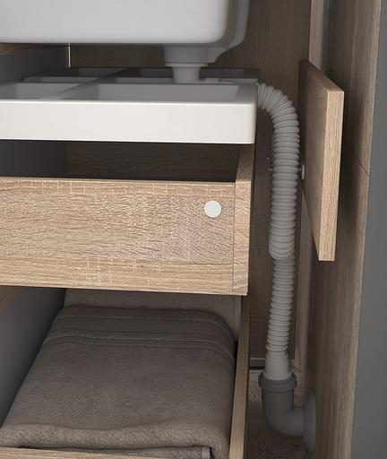 Тумба «Grani 600» крафт золотой ОПТ фото 8