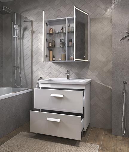 Тумба под раковину «Nova 800-0-2 (Миранда)» ОПТ фото 8