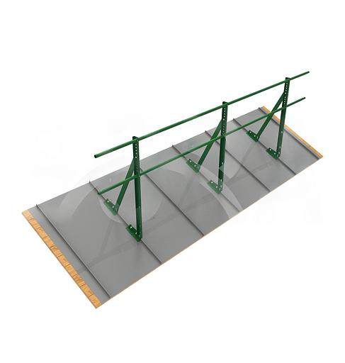 Ограждение скатных кровель Bora A для фальцевых кровель, 0.6 м, опт фото 1