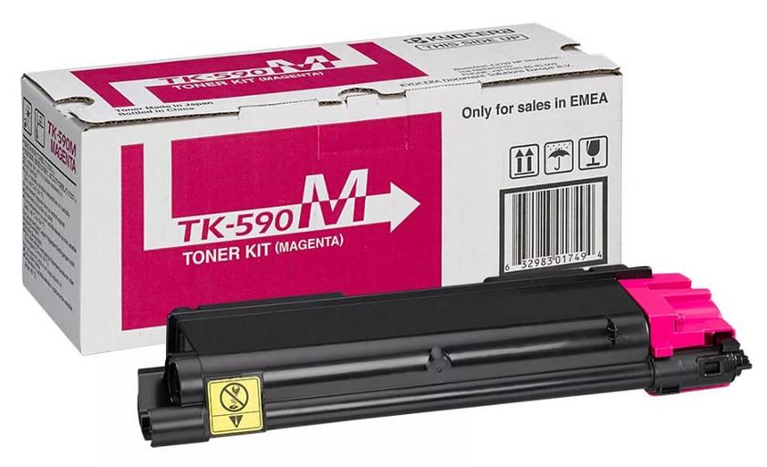 Тонер-картридж Kyocera «Integral TK-590M» с чипом ОПТ фото 1