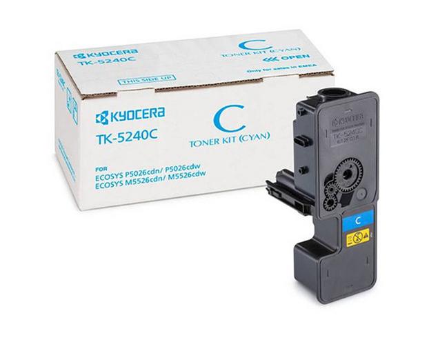 Тонер-картридж Kyocera «Integral TK-5240C» с чипом ОПТ фото 1