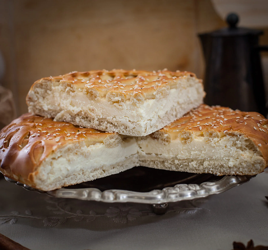 Пирог «С творогом» 1000 г, опт фото 2