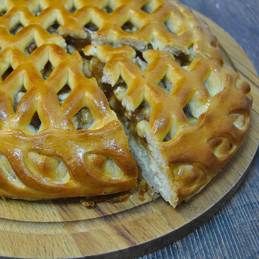 Пирог «С яблоком и корицей» 500 г, опт фото 2